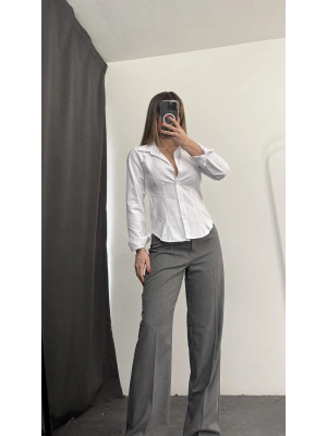 Rita Pensli Gömlek - Beyaz