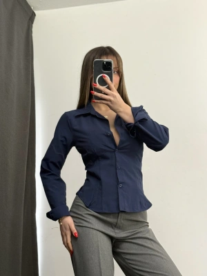 Rita Pensli Gömlek - Lacivert