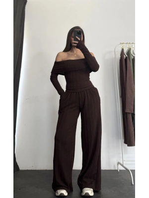 Rosie Madonna Takım - Kahve