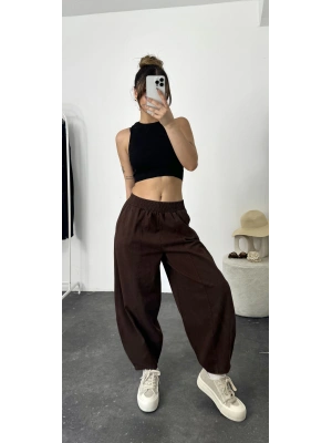 Şalvar Pantolon - Kahve