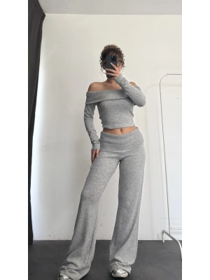 Sarah Yumoş Takım - Gri