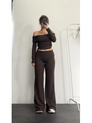 Sarah Yumoş Takım - Kahve