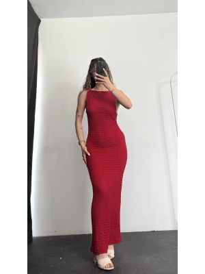 Sophia Elbise -Kırmızı