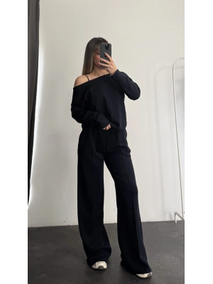 Stevie Kayık Yaka Takım - Lacivert