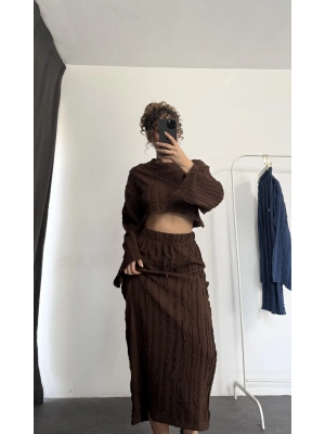 Vania Etekli Takım - Kahve