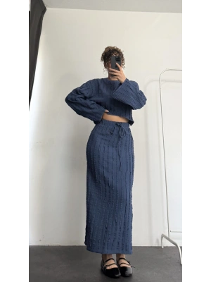 Vania Etekli Takım - Lacivert