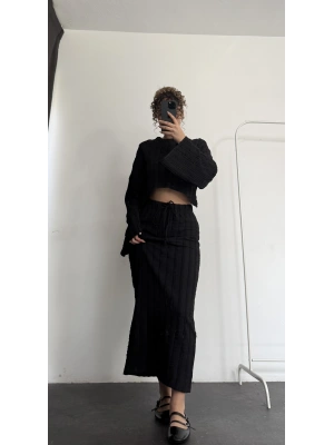 Vania Etekli Takım - Siyah