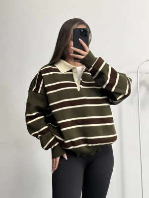 Vintage Polo Yaka Kazak - Haki