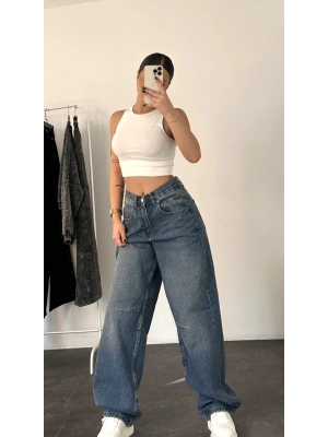Wide Baggy Jean -Kot