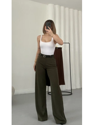 William Kemerli Pantolon - Haki