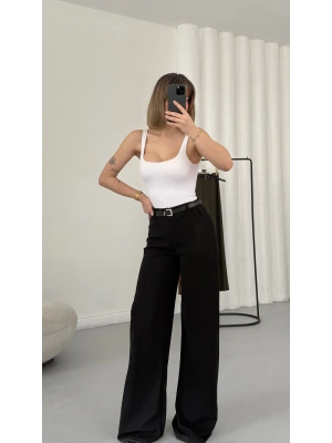 William Kemerli Pantolon - Siyah