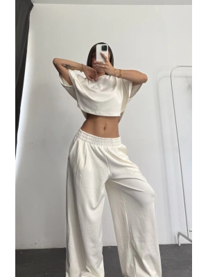 Yelda Crop Takım - Taş