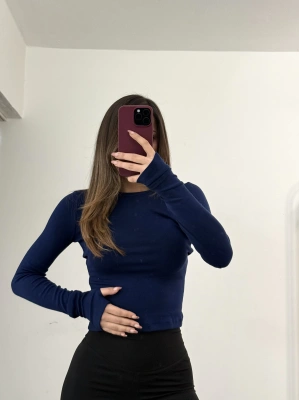 Zelda Crop - Lacivert