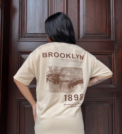 Brooklyn Tshirt-Bej