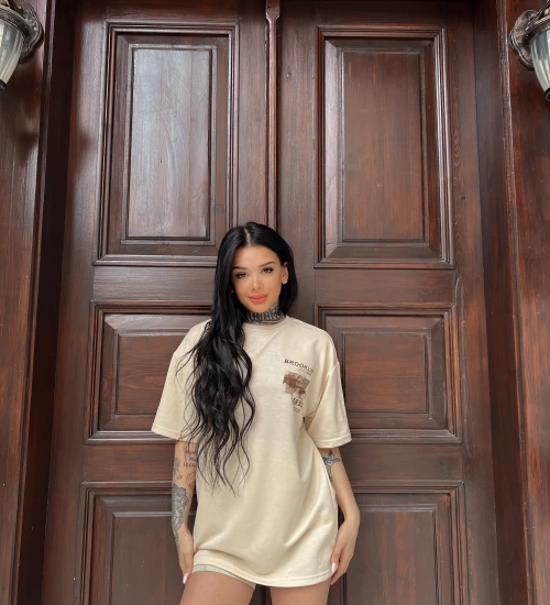 Brooklyn Tshirt-Bej