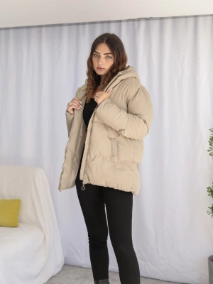 Puffer Oversize Mont-Ekru