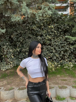 Deep Crop -Beyaz