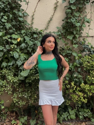 Jenn Crop- Yeşil