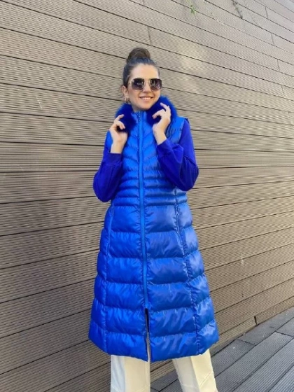 İnvee 6836 Sax Kürklü Yelek