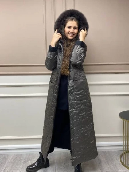 NCL 22526 Siyah-Bronz Çift Taraflı Kaban