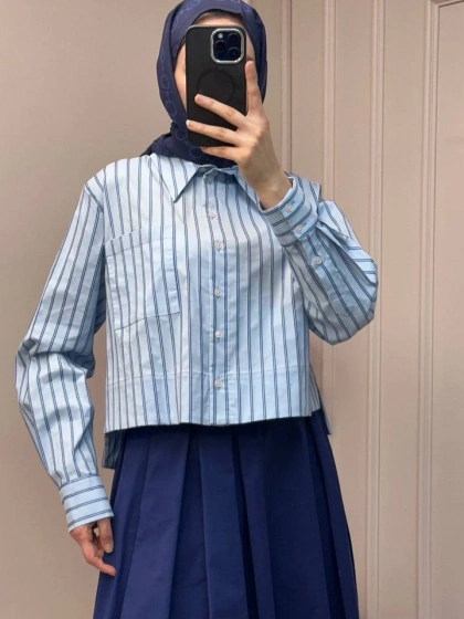 Exquise E26Y06208007 Çok Renkli Kaylie Gömlek