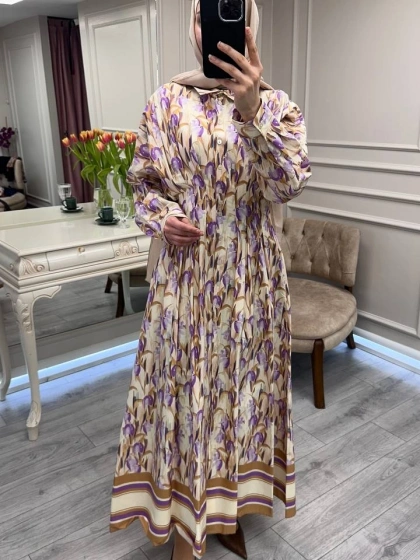 Exquise E26Y06218270 Çok Renkli Delmare Elbise