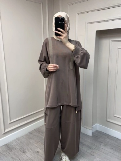 Ghisa 3610T4205 Kahve İkili Takım