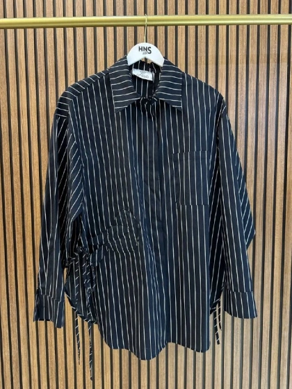 Ghisa 3611T4197 Siyah Çizgili Tunik