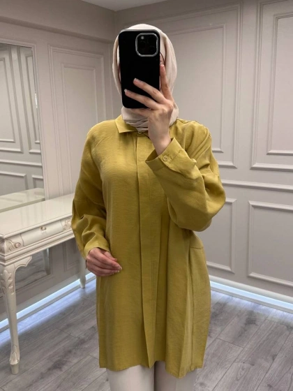 Nuss Triko 26Y3001 Amber Gömlek