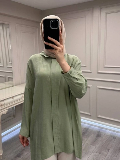 Nuss Triko 26Y3001 Menta Gömlek