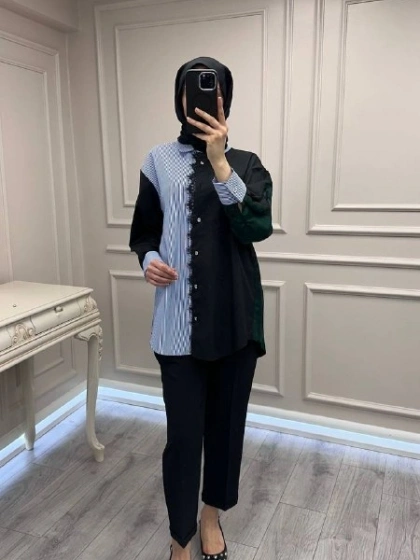 Ghisa 3610G4311 Yeşil Gömlek