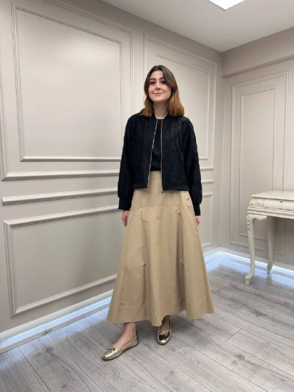 Venöve 26SSCEK0032 Siyah Finley Ceket