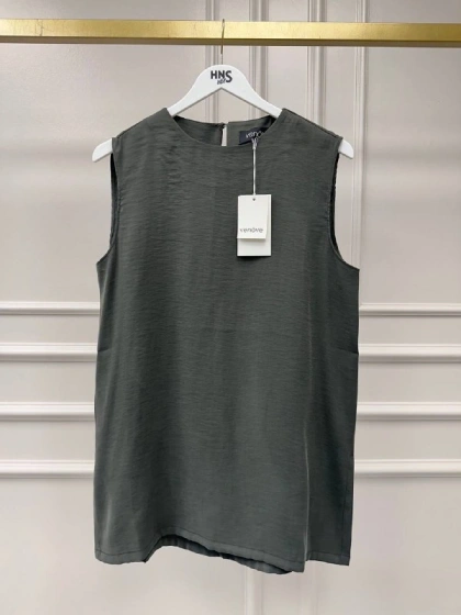 Venöve 26SSBLZ0006 Haki Mayla Bluz