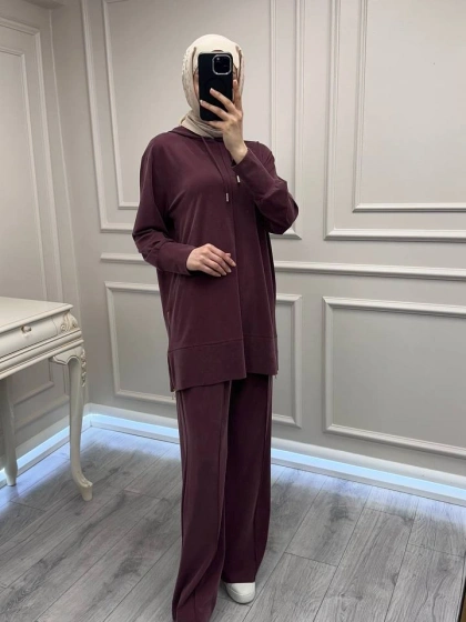 Hilay HLY0126Y101.004 Mürdüm Oslo Yanları Fermuarlı Takım