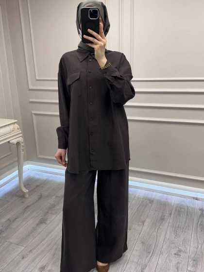 Nuss Triko 26Y1063 Kahve Takım