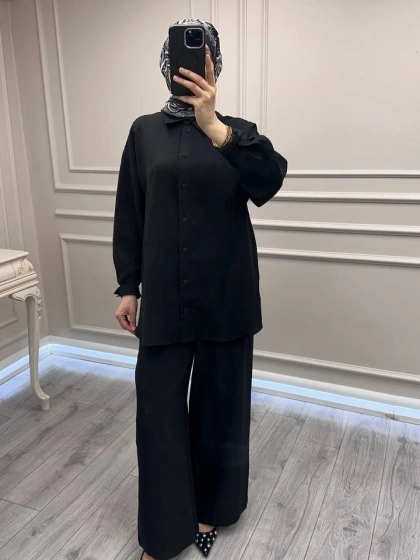 Nuss Triko 26Y1081 Siyah Takım