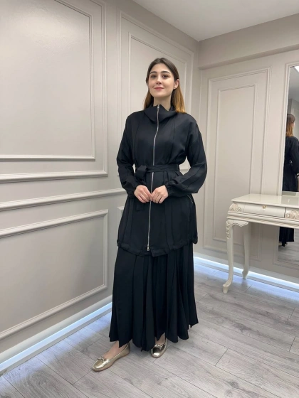 Misswhence 39203 Siyah Etek Takım