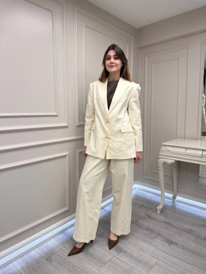 Venöve 26SSCEK0022 Sarı Rosa Takım