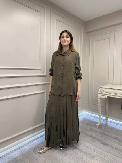 Misswhence 39304 Haki Etekli Takım