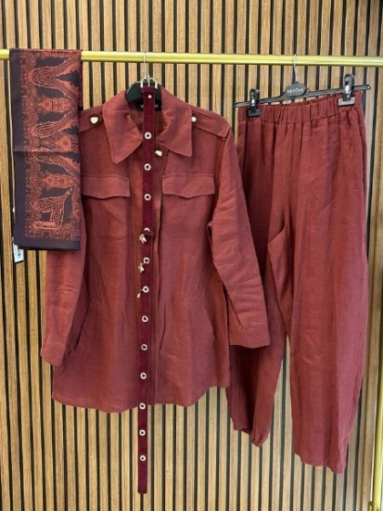 Venöve 26SSCEK0018 Kırmızı Gaia Takım