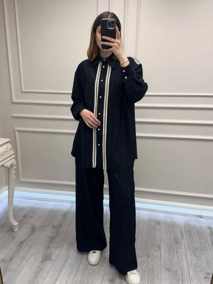 Ghisa 3610T9233 Siyah İkili Takım