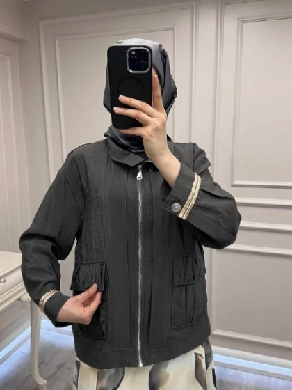 Venöve 26SSCEK0028 Antrasit Lucia Ceket