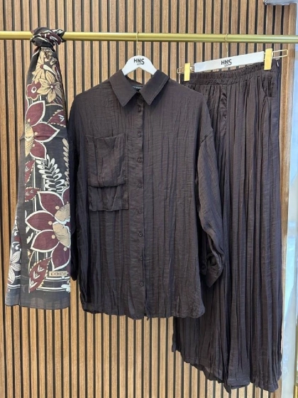 Ceremony 26Y914 Kahverengi Pantolonlu Takım