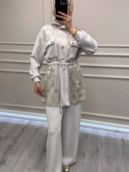 Nuss Triko 26Y1097 Taş Takım