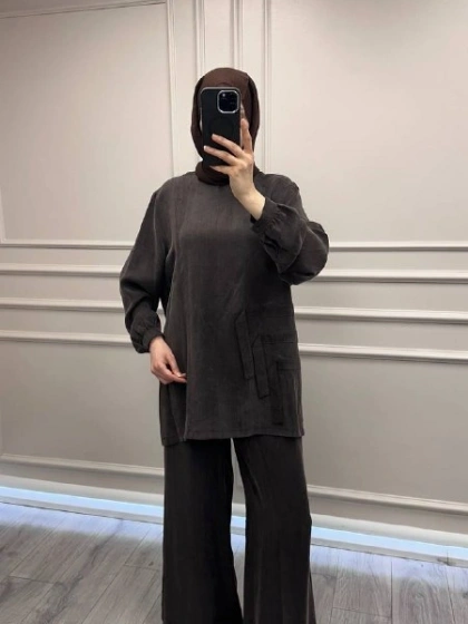 Nuss Triko 26Y1039 Kahve Takım