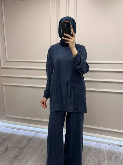 Nuss Triko 26Y1039 Lacivert Takım