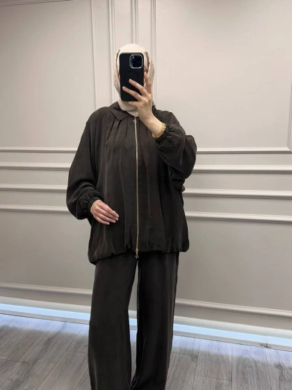 Nuss Triko 26Y1082 Kahve İkili Takım