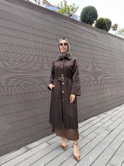 Ghisa 3610T2687 Kahve Trenç