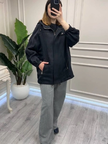 Venöve 26SSCEK0051 Siyah Willow Ceket