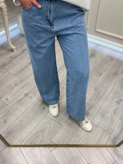 Venöve 26SSPNT0060 Mavi Lottie Pantolon